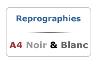 Reprographies A4 Noir et Blanc sur Internet