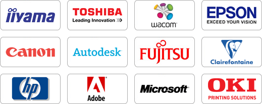 Les marques distribuées par FUTURCAD