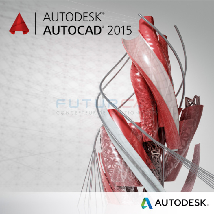 AUTODESK AutoCAD pour Windows 2015 - Souscription Commerciale-1ère année