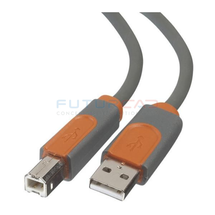 Belkin Câble USB 2 - A/B - 5 mètres - CU1000AED16