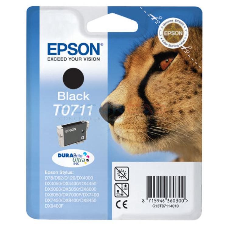 EPSON T0711 - Noir - C13T07114011