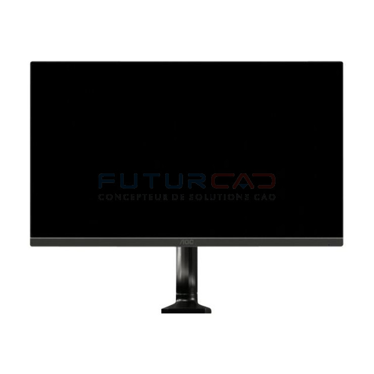 AOC AS110D0 - Bras pour écran LCD jusqu'à 27 pouces