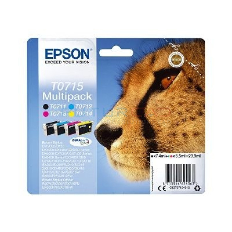 EPSON T0715 - Multipack - C13T07154012