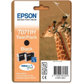 EPSON T0711H - Twin Pack - C13T07114H10