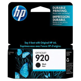 HP 920 - CD971AE - Cartouche d'encre Noir - 14 ml