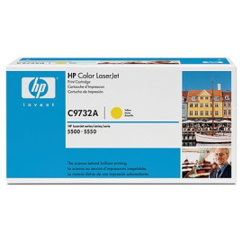 HP C9732A - Jaune - Cartouche de toner