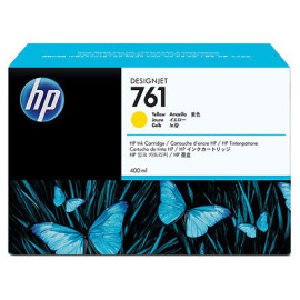 HP 761 - CM992A - Cartouche d'encre - 1 x jaune - 400 ml
