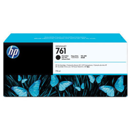 HP 761 - CM997A - Cartouche d'encre - 1 x noir mat - 775 ml