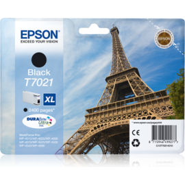 EPSON - T7021 - XL - Cartouche d'encre Tour Eiffel - 1 x noire - 21 ml