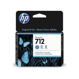 Cartouche d'encre Bright Office HP 712 cyan de 29 ml