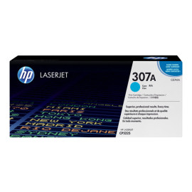 HP 307A cartouche de toner cyan 7300 pages CE741A