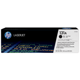 HP toner 131A - CF210A - Cartouche de toner noir - 1600 pages