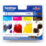 BROTHER - LC980VALBP - Cartouches d'encre d'origine - 1 x noir, 1 x jaune, 1 x cyan, 1 x magenta